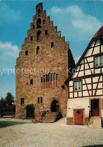 AK / Ansichtskarte Bad_Wimpfen Steinhaus Bad_Wimpfen