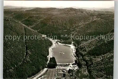 AK / Ansichtskarte Waldfischbach Burgalben Camping Clausensee Naturpark Pfaelzer Wald Fliegeraufnahme Waldfischbach Burgalben