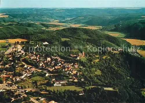 AK / Ansichtskarte Nideggen_Eifel Fliegeraufnahme Nideggen Eifel