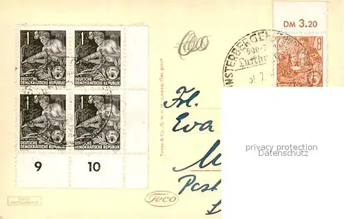 AK / Ansichtskarte Plauen_Vogtland Rathaus Koenig Albert Denkmal Reiterstandbild Sonderbriefmarken Plauen_Vogtland