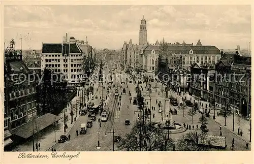 AK / Ansichtskarte Rotterdam Coolsingel Rotterdam