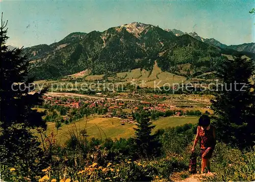 AK / Ansichtskarte Lenggries Panorama im Isarwinkel Lenggries