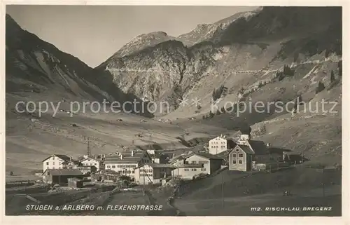 AK / Ansichtskarte Stuben_Vorarlberg Flexenstrasse  Stuben Vorarlberg