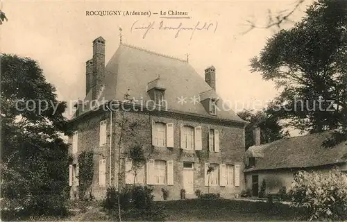 AK / Ansichtskarte Rocquigny_Ardennes Chateau Rocquigny Ardennes