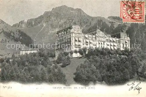 AK / Ansichtskarte Caux_VD Grand Hotel de Caux Caux_VD