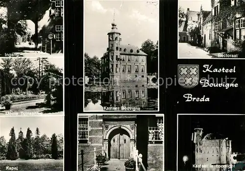 AK / Ansichtskarte Breda_Noord Brabant Kasteel Bouvigne Breda Noord Brabant