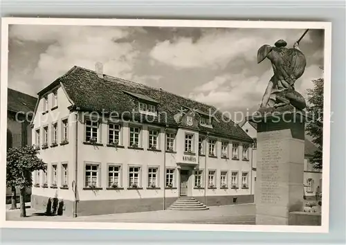 AK / Ansichtskarte Waldfischbach Burgalben Rathaus Waldfischbach Burgalben