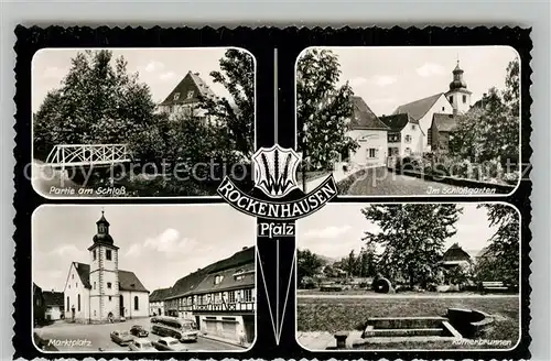 AK / Ansichtskarte Rockenhausen Schloss Marktplatz Rockenhausen