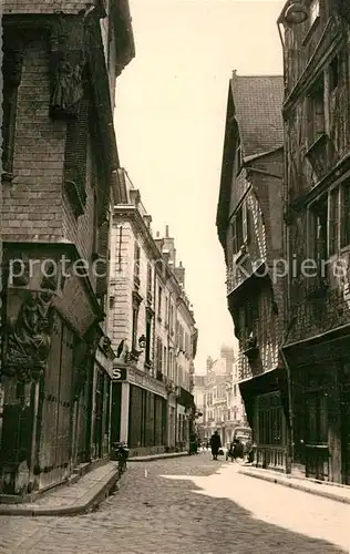 AK / Ansichtskarte Tours_Indre et Loire Vieilles Maisons Rue du Change Tours Indre et Loire