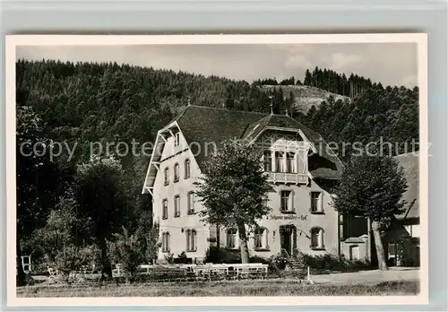 AK / Ansichtskarte Bleibach Gasthof Schwarzwaelder Hof Bleibach