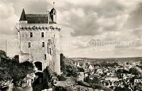 AK / Ansichtskarte Chinon_Indre_et_Loire Chateau de Chinon Chinon_Indre_et_Loire