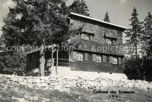 AK / Ansichtskarte Commugny Cabane des Sommets Commugny