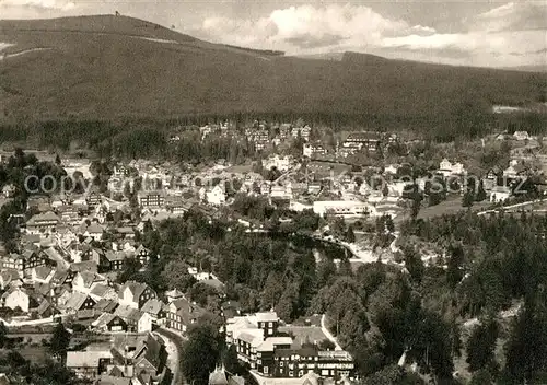 AK / Ansichtskarte Braunlage Fliegeraufnahme Braunlage