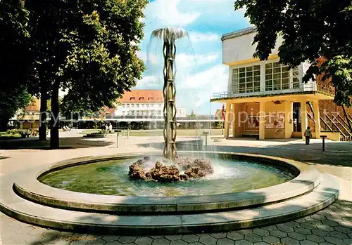 AK / Ansichtskarte Bad_Rothenfelde Kurpark Brunnen Bad_Rothenfelde