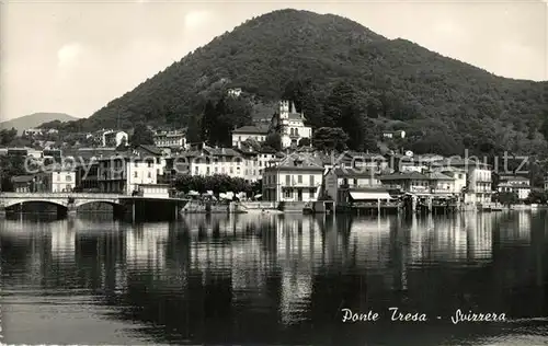 AK / Ansichtskarte Ponte_Tresa_Lago_di_Lugano Panorama Ponte_Tresa