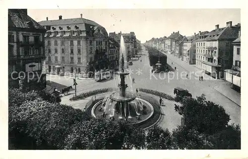 AK / Ansichtskarte La_Chaux de Fonds Rue Leopold Robert La_Chaux de Fonds