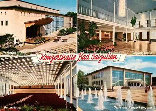 AK / Ansichtskarte Bad_Salzuflen Konzethalle Bad_Salzuflen