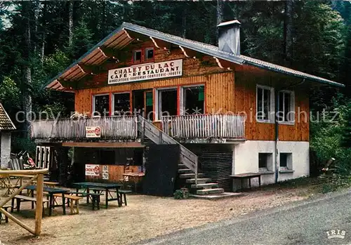 AK / Ansichtskarte La_Bresse Chalet du Lac des Corbeaux Cafe Restaurant La_Bresse