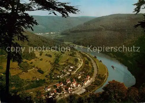 AK / Ansichtskarte Lindach_Eberbach Fliegeraufnahme Lindach Eberbach