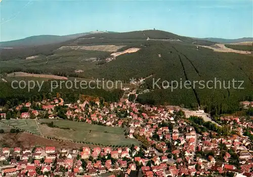 AK / Ansichtskarte Braunlage Fliegeraufnahme Braunlage