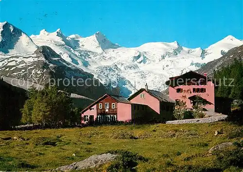 AK / Ansichtskarte Pontresina Hotel Restaurant Roseggletscher Pontresina