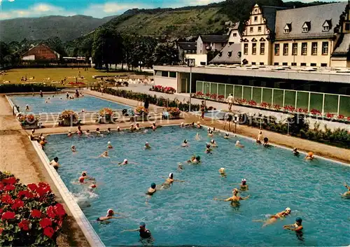 AK / Ansichtskarte Bad_Ems Thermal Freibad Bad_Ems