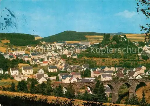 AK / Ansichtskarte Daun_Eifel Panorama Viadukt Daun_Eifel