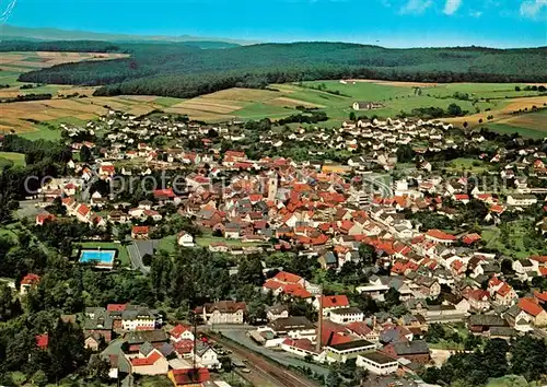 AK / Ansichtskarte Neukirchen_Knuellgebirge Fliegeraufnahme Neukirchen Knuellgebirge