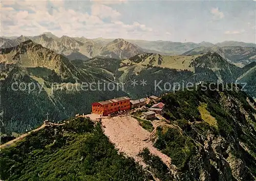 AK / Ansichtskarte Pfronten Fliegeraufnahme Berggasthaus Ostlerhuette Pfronten