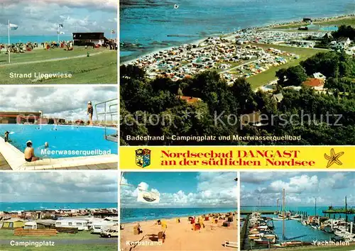 AK / Ansichtskarte Dangast_Nordseebad Campingplatz Yachthafen  Dangast_Nordseebad