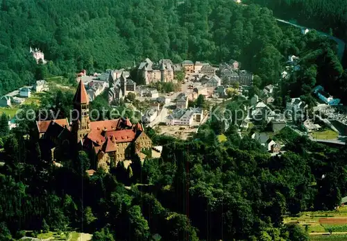 AK / Ansichtskarte Clervaux Chateau vue aerienne Clervaux