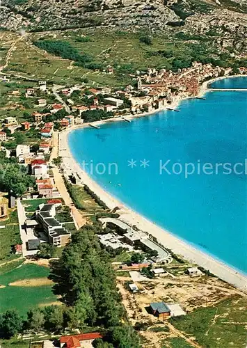 AK / Ansichtskarte Baska_Otok_Krk Fliegeraufnahme Baska_Otok_Krk