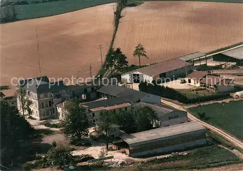 AK / Ansichtskarte Bourgougnague Maison Familiale Rurale Fliegeraufnahme Bourgougnague