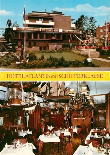 AK / Ansichtskarte Timmendorfer_Strand Hotel Atlantis Schifferklause Timmendorfer_Strand