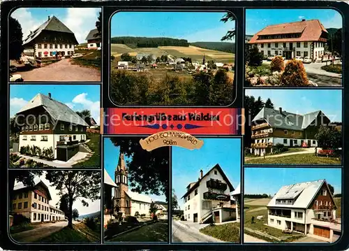 AK / Ansichtskarte Waldau_Titisee Neustadt Stadtansichten Waldau_Titisee Neustadt