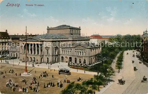 AK / Ansichtskarte Leipzig Neues Theater Leipzig