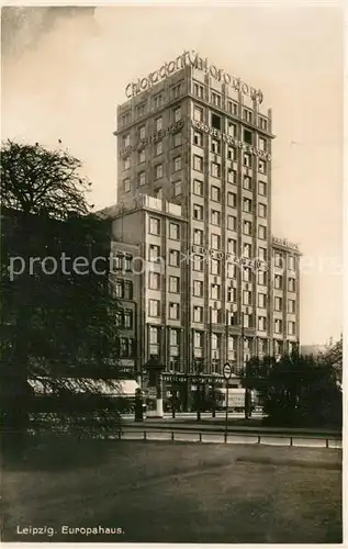 AK / Ansichtskarte Leipzig Europahaus Leipzig