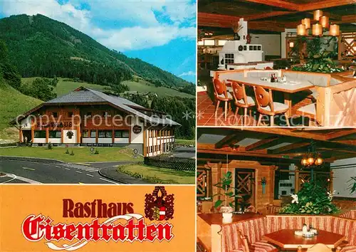 AK / Ansichtskarte Gmuend_Kaernten Rasthaus Eisentratten Restaurant Gmuend Kaernten