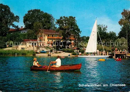 AK / Ansichtskarte Schafwaschen_Rimsting am Chiemsee Rimsting  Schafwaschen_Rimsting