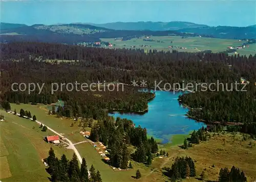 AK / Ansichtskarte Etang_de_la_Gruere Vue aerienne Collection Lumieres et couleurs sur le Jura Etang_de_la_Gruere