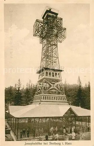 AK / Ansichtskarte Stolberg_Harz Josephshoehe Stolberg Harz