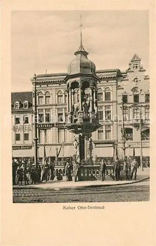 AK / Ansichtskarte Magdeburg Kaiser Otto Denkmal Magdeburg