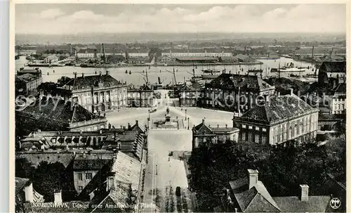 AK / Ansichtskarte Kobenhavn Amalienborg Plads Kobenhavn