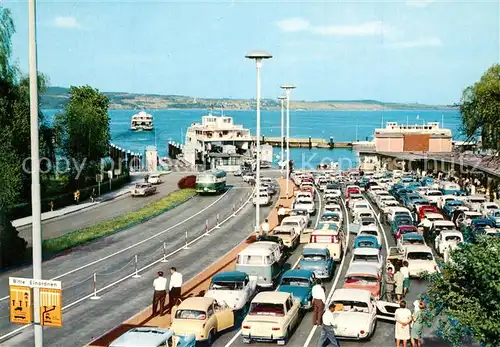 AK / Ansichtskarte Staad_Konstanz Faehrhafen Staad_Konstanz