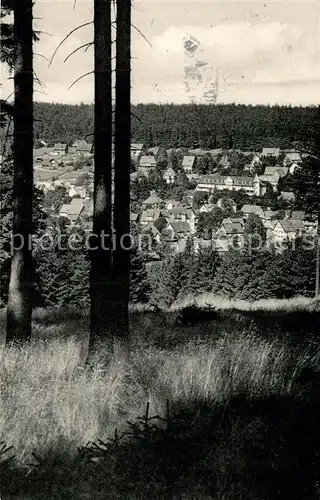 AK / Ansichtskarte Hahnenklee Bockswiese_Harz Panorama Hahnenklee Bockswiese