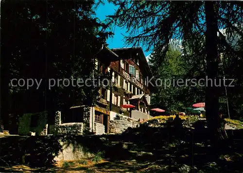 AK / Ansichtskarte Loetschental Hotel Restaurant Fafleralp Loetschental