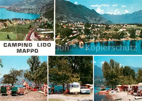 AK / Ansichtskarte Tenero Camping Lido Mappo Lago Maggiore Alpen Tenero