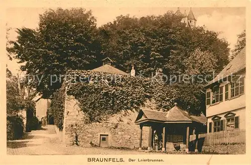 AK / Ansichtskarte Braunfels Leierbrunnen Braunfels