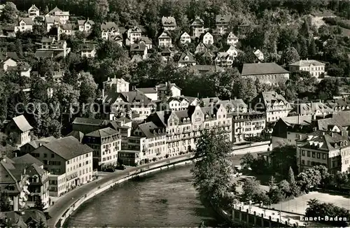 AK / Ansichtskarte Ennetbaden Panorama Ennetbaden