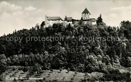 AK / Ansichtskarte Stein_Rhein Schloss Hohenklingen Stein Rhein